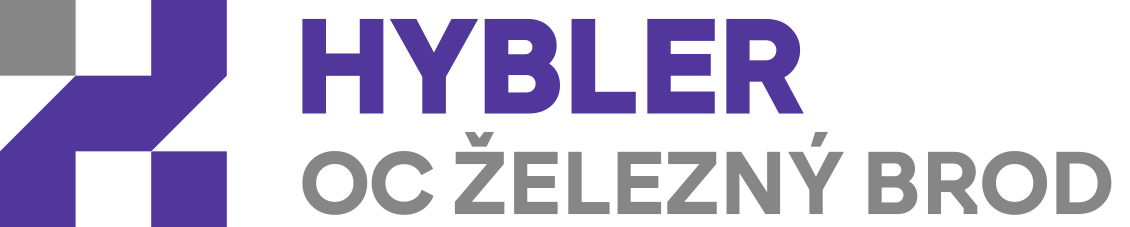 Logo HYBLER OC ŽELEZNÝ BROD a.s.